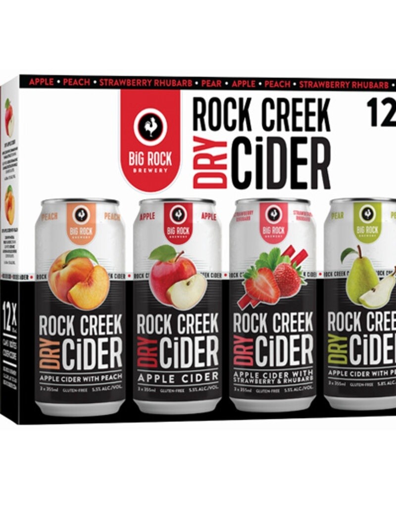 ROCK CREEK CIDER VARIETY, Size: 12 Cans