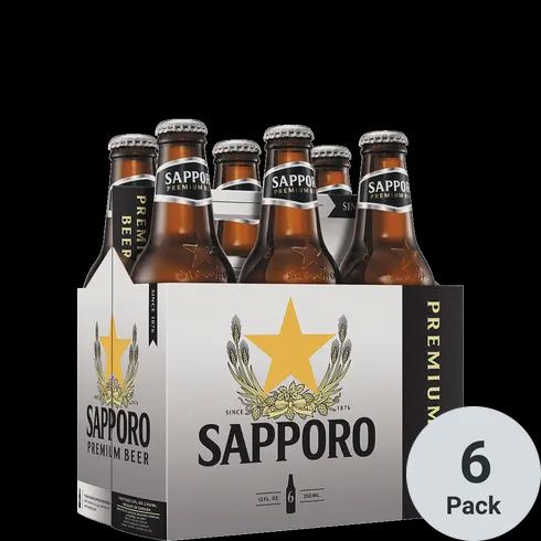 SAPPORO, Size: 6 Bottles