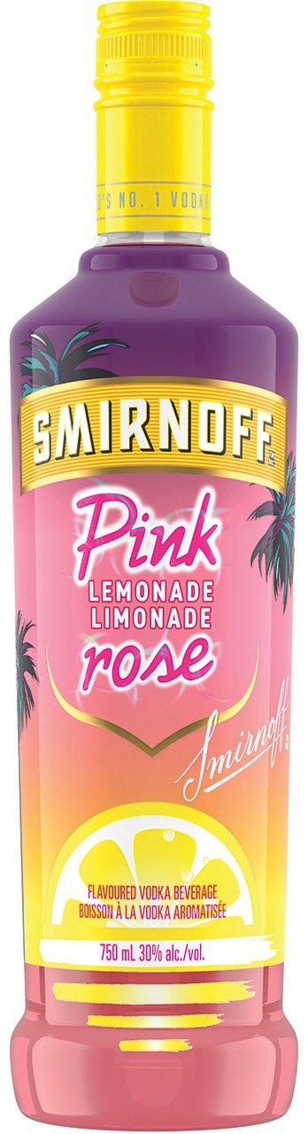 SMIRNOFF PINK LEMONADE, Size: 750 ml
