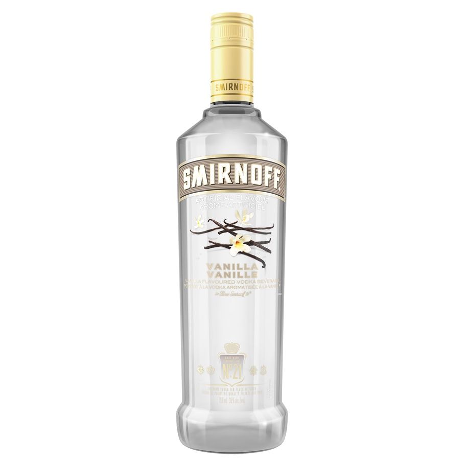 SMIRNOFF VANILLA VODKA, Size: 750 ml