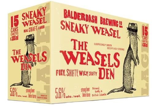 SNEAKY WEASEL CRAFT LAGER