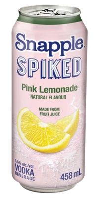 SNAPPLE SPIKED PINK LEMONADE, Size: 1 Can