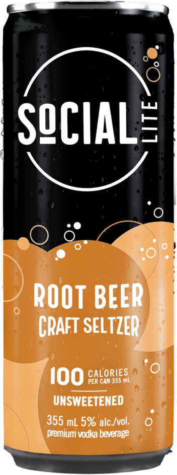 SOCIAL LITE ROOT BEER (SPT), Size: 6 Cans