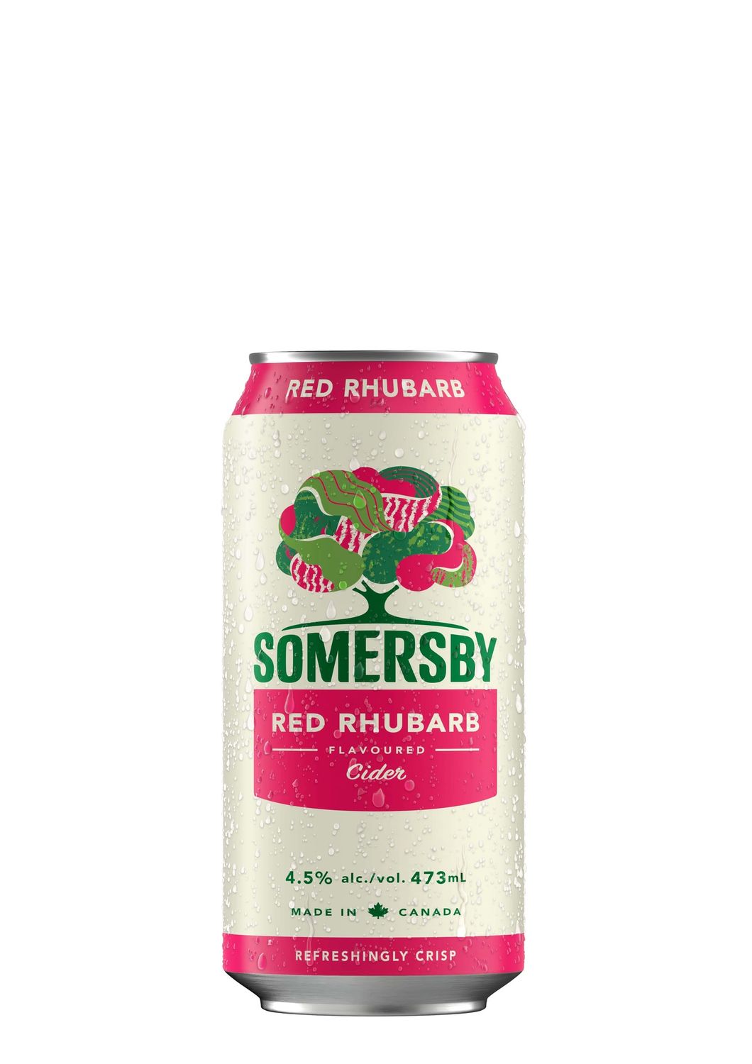SOMERSBY RHUBARB CIDER, Size: 1 Can
