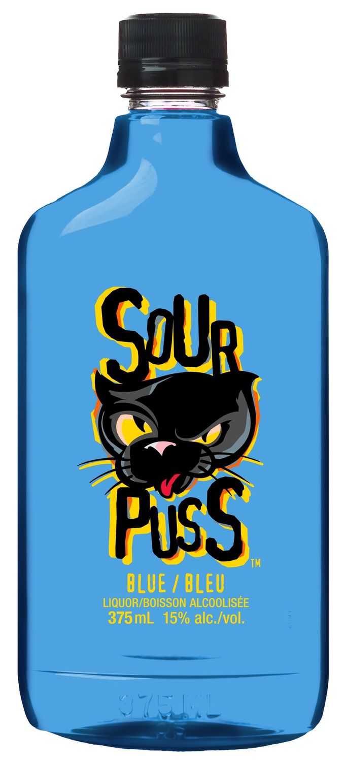 SOUR PUSS BLUE TROPICAL, Size: 375 ml
