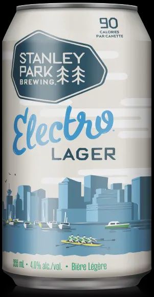 STANLEY PARK ELECTRO LAGER, Size: 6 Cans