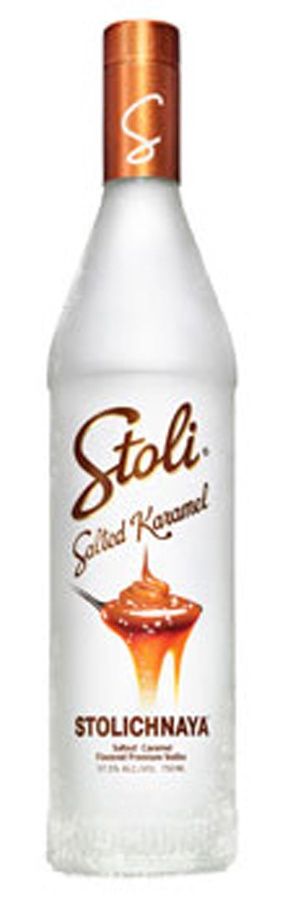 STOLI SALTED KARAMEL VODKA, Size: 750 ml