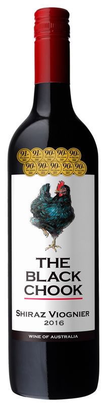 THE BLACK CHOOK SHIRAZ VIOGNIER, Size: 750 ml