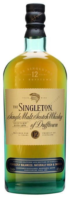 THE SINGLETON OF DUFFTOWN 12 YEAR OLD, Size: 750 ml