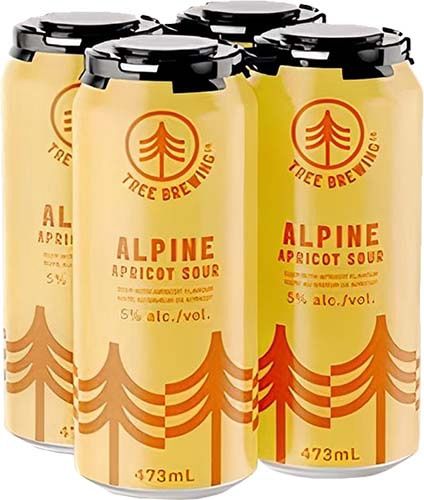 TREE ALPINE APRICOT SOUR, Size: 4 Cans