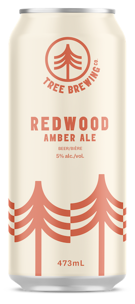 TREE REDWOOD AMBER ALE, Size: 4 Cans