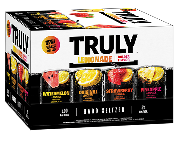 TRULY HARD SELTZER LEMONADE MIX PACK, Size: 12 Cans