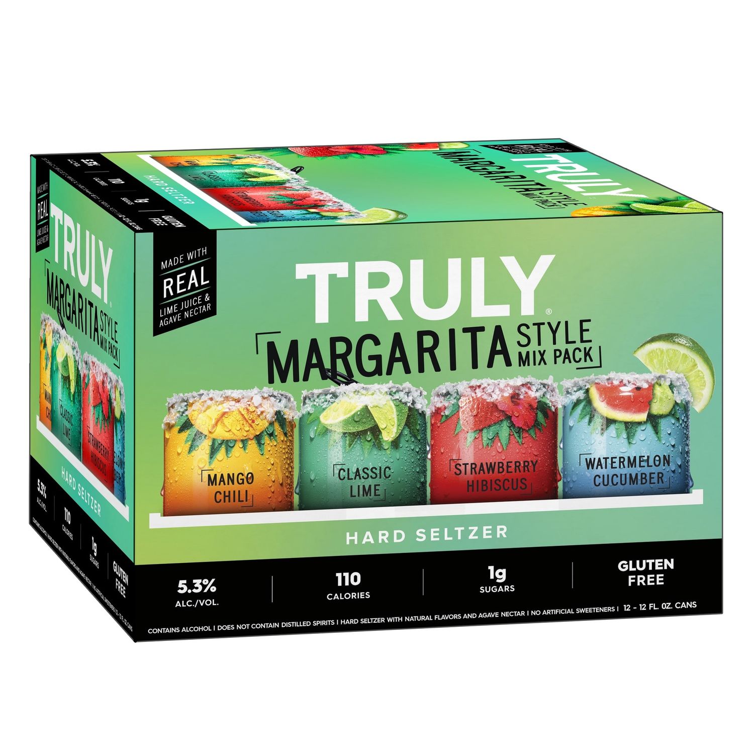 TRULY FLAVOUR SPLASH PACK, Size: 12 Cans