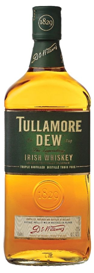 TULLAMORE DEW IRISH WHISKEY, Size: 750 ml