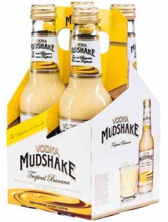 VODKA MUDSHAKE TROPICAL BANANA, Size: 4 Bottles