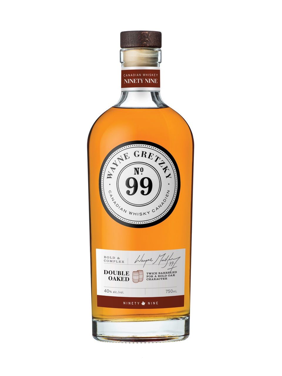 WAYNE GRETZKY DOUBLE OAKED WHISKY, Size: 750 ml