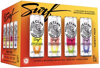 WHITE CLAW SURF VARIETY PACK
