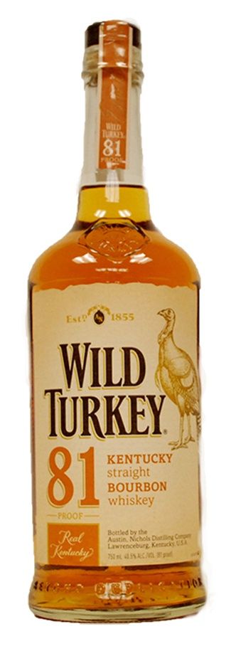 WILD TURKEY KENTUCKY STRAIGHT BOURBON, Size: 750 ml