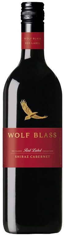 WOLF BLASS RED LABEL SHIRAZ CAB SAUV, Size: 750 ml