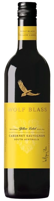 WOLF BLASS YELLOW LABEL CAB SAUVIGNON, Size: 750 ml