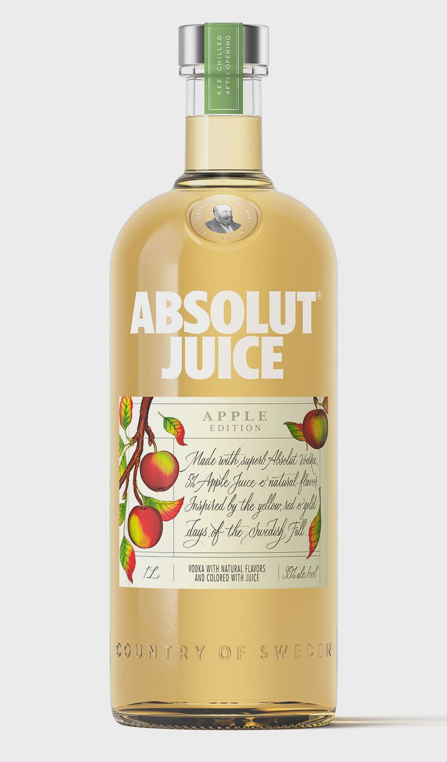 ABSOLUT JUICE APPLE, Size: 750 ml