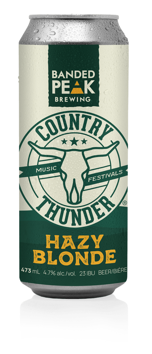 BANDED PEAK COUNTRY THUNDER, Size: 4 Cans