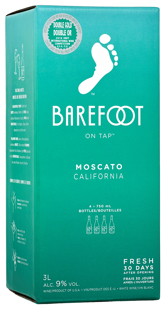 BAREFOOT MOSCATO, Size: 3000 ml