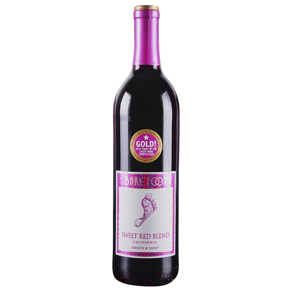 BAREFOOT SWEET RED BLEND, Size: 750 ml