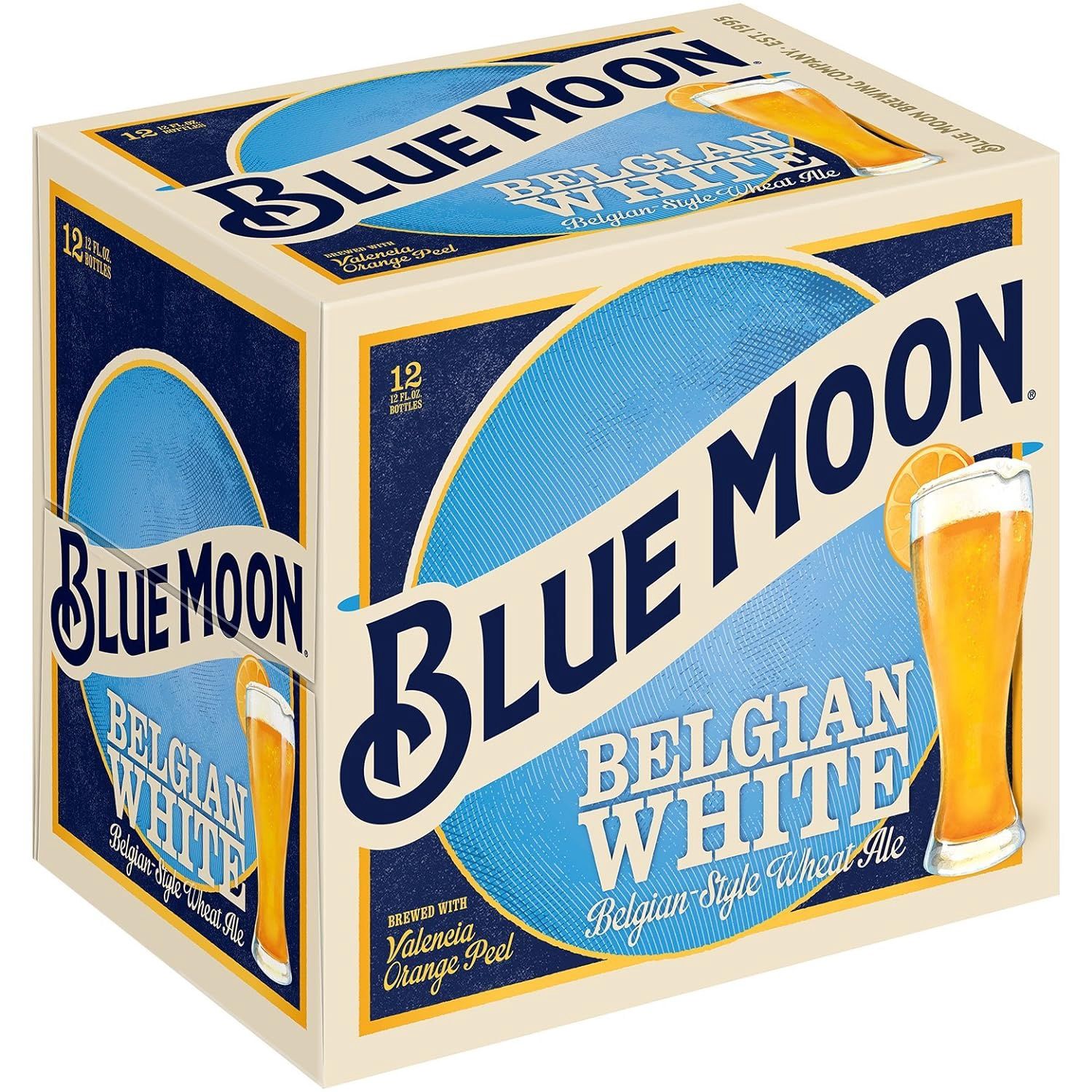 BELGIAN MOON WHITE, Size: 12 Bottles