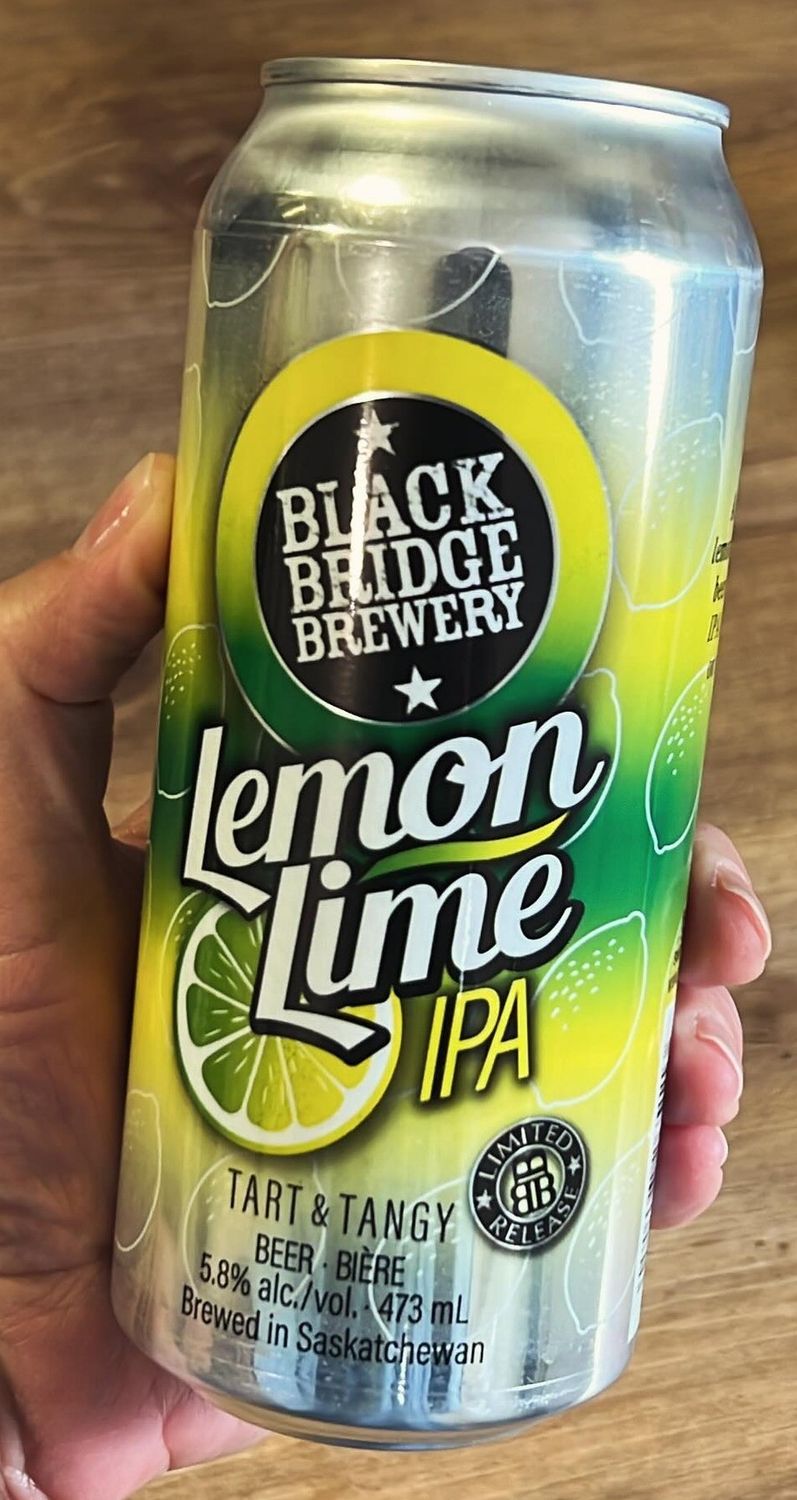 BLACK BRIDGE LEMON LIME IPA, Size: 4 Cans