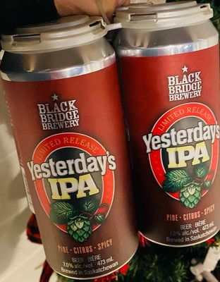BLACK BRIDGE YESTERDAY&#39;S IPA