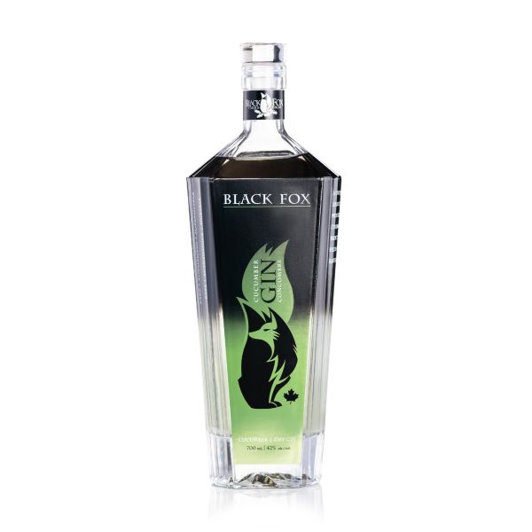BLACK FOX CUCUMBER GIN, Size: 750 ml