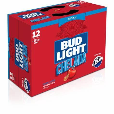 BUD LIGHT CHELADA, Size: 12 Cans