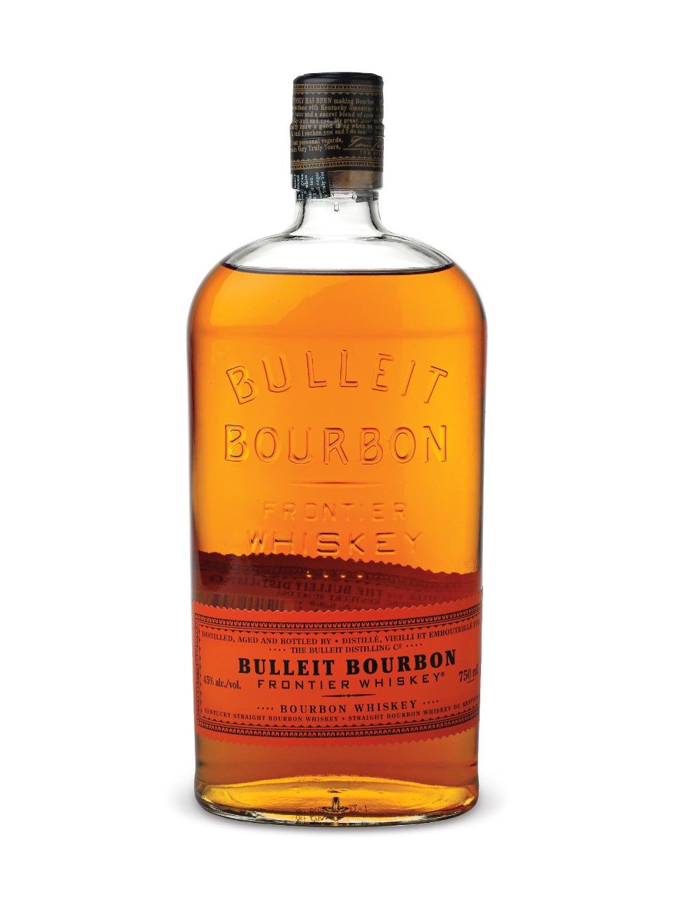 BULLEIT BOURBON FRONTIER WHISKEY, Size: 750 ml
