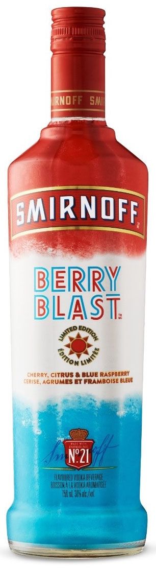 SMIRNOFF BERRY BLAST VODKA