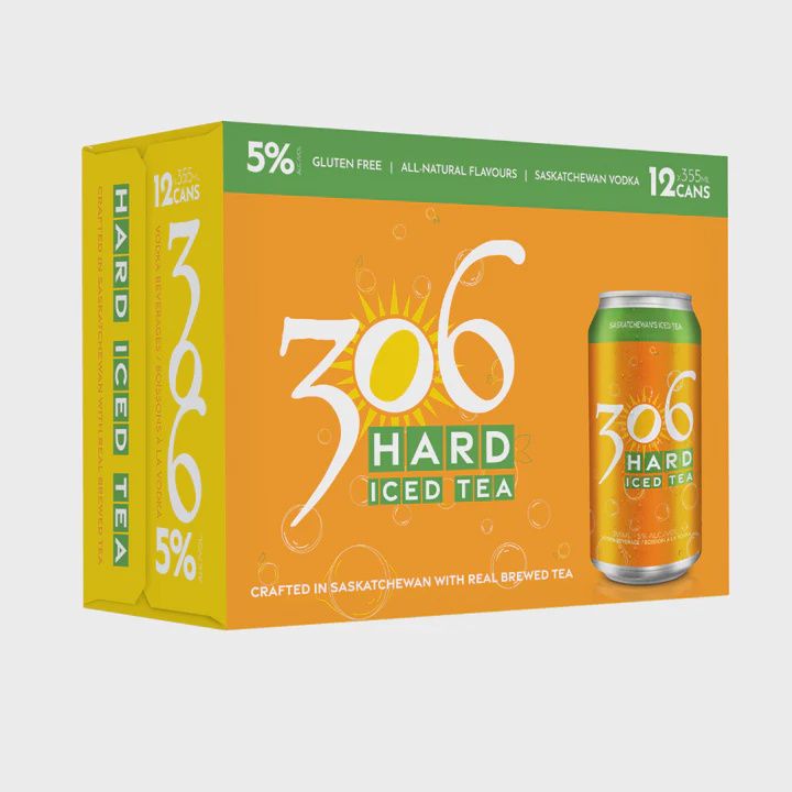 306 HARD ICE TEA, Size: 12 Cans
