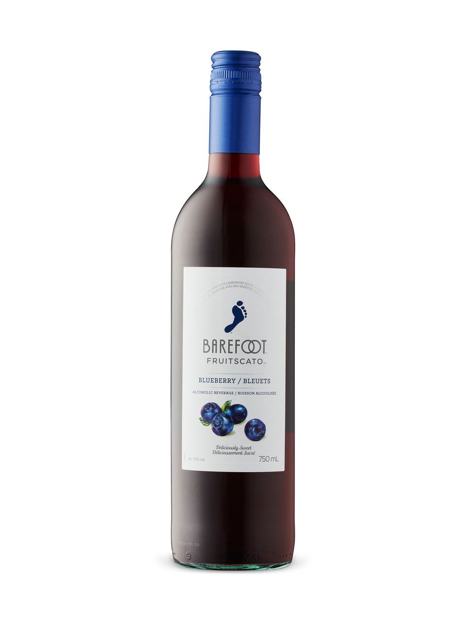 BAREFOOT FRUITSCATO BLUEBERRY, Size: 750 ml