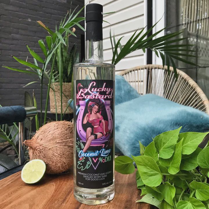 LUCKY BASTARD COCONUT LIME VODKA