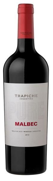 TRAPICHE PURE MALBEC, Size: 750 ml