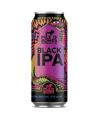 Pile O&#39; Bones Black IPA, Size: 4 Cans