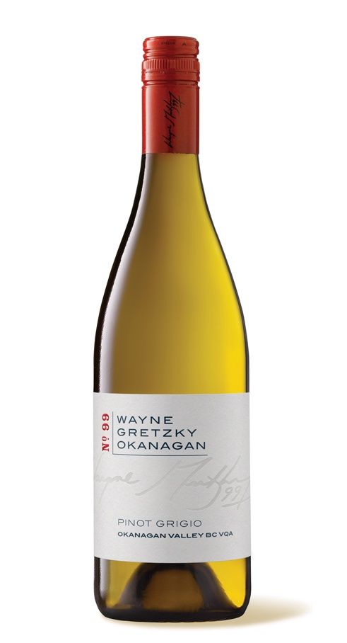 WAYNE GRETZKY OKANAGAN PINOT GRIGIO VQA, Size: 750 ml