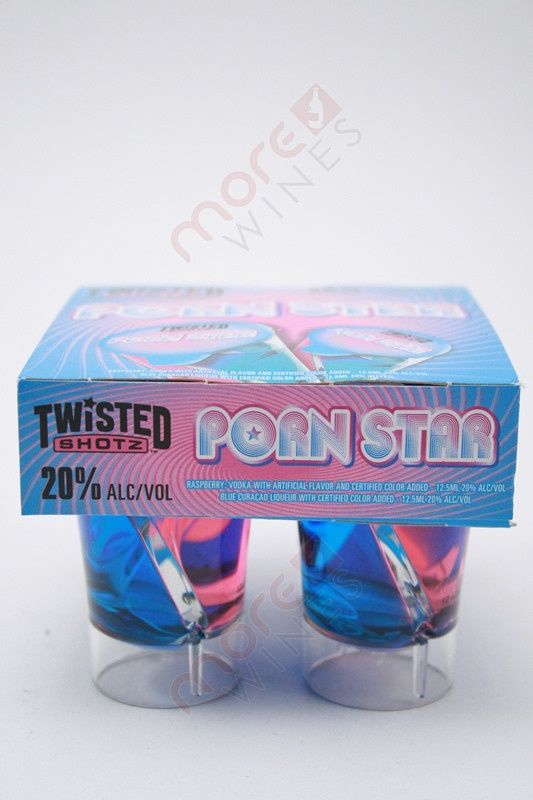 TWISTED SHOTZ RASPBERRY/BLUE CURACAO, Size: 4x30 ml