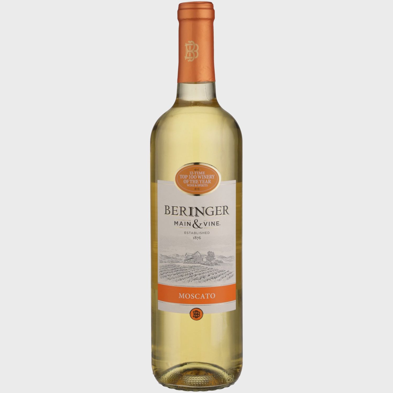 BERINGER CALIFORNIA COLLECTION MOSCAT, Size: 750 ml