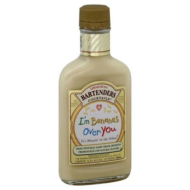 BARTENDERS I&#39;M BANANAS OVER YOU, Size: 200 ml