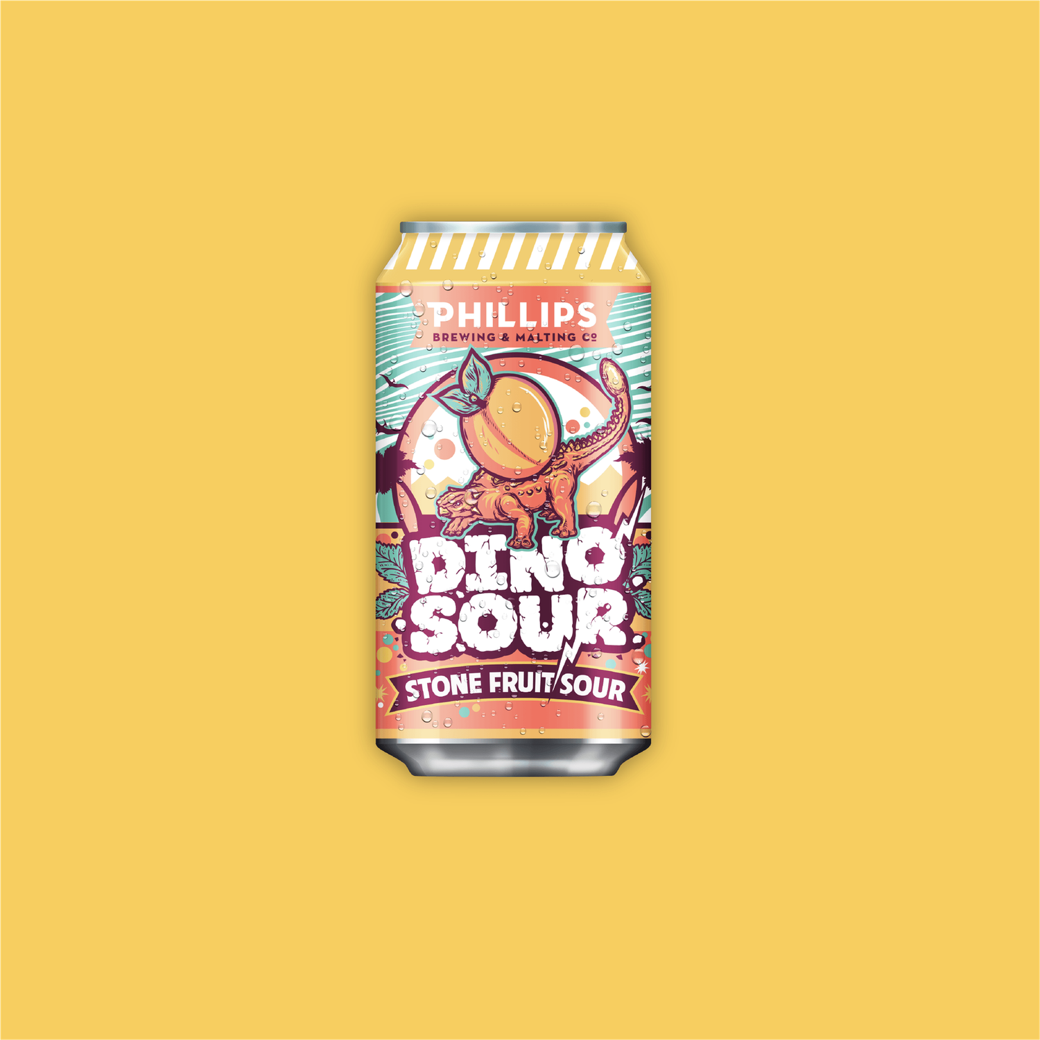 PHILLIPS DINOSOUR STONEFRUIT SOUR, Size: 4 Cans