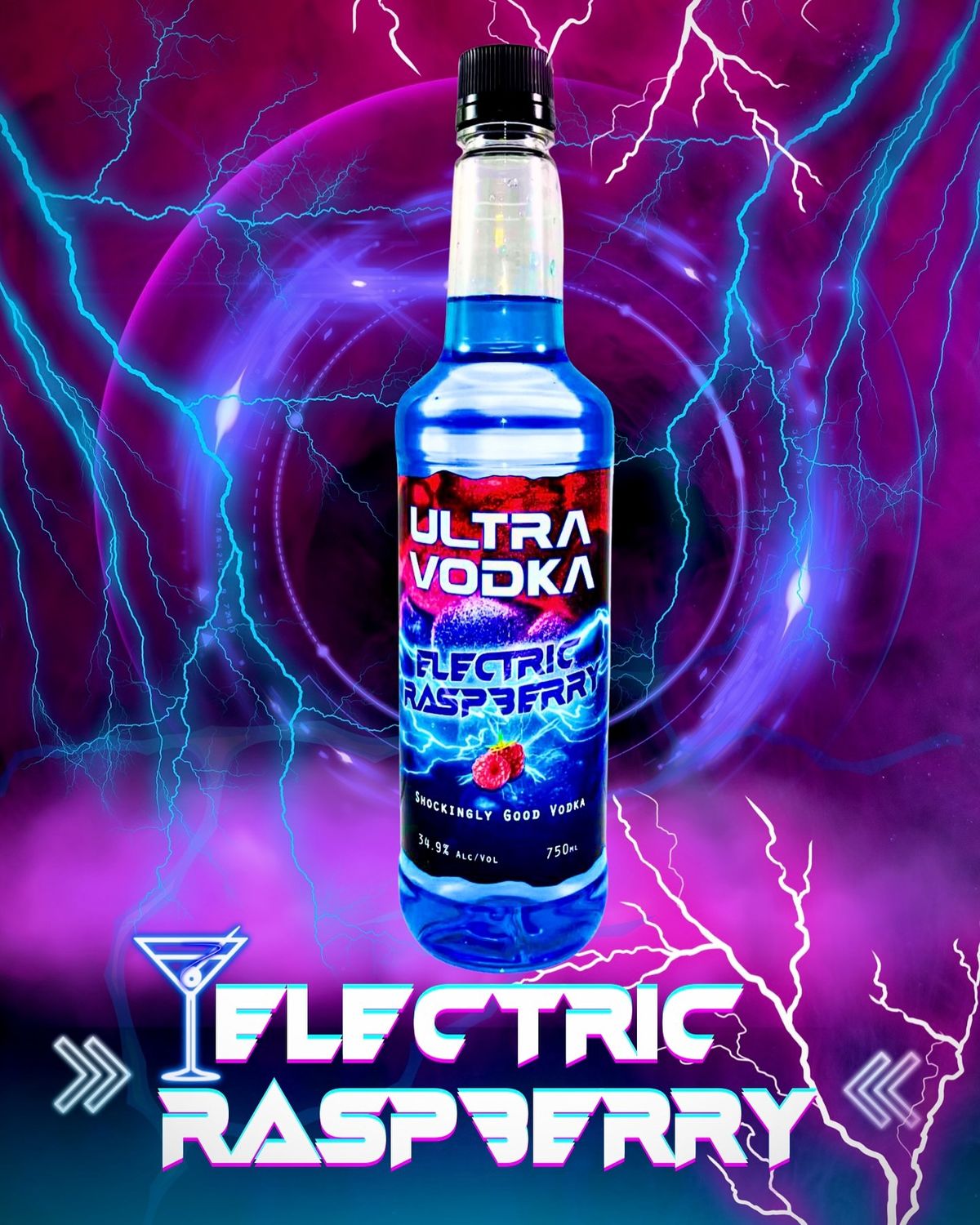 SMOOTH 42 ELECTRIC RASPBERRY VODKA