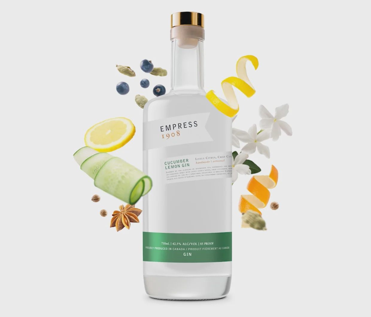 EMPRESS 1908 CUCUMBER LEMON GIN