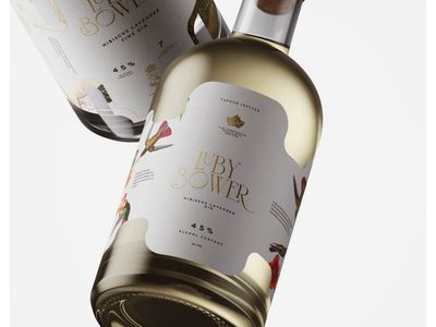 LUBY BOWER HIBISCUS LAVENDER GIN