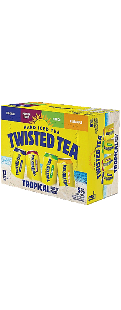TWISTED TEA TROPICAL PARTY PACK