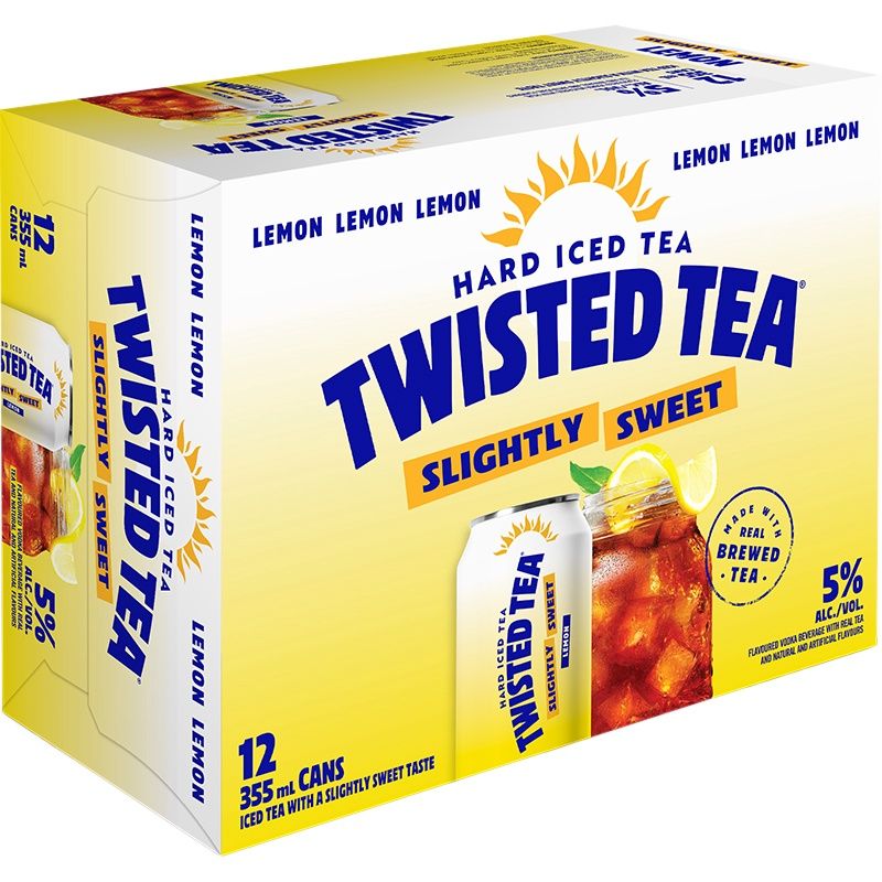 TWISTED TEA SLIGHT SWEET